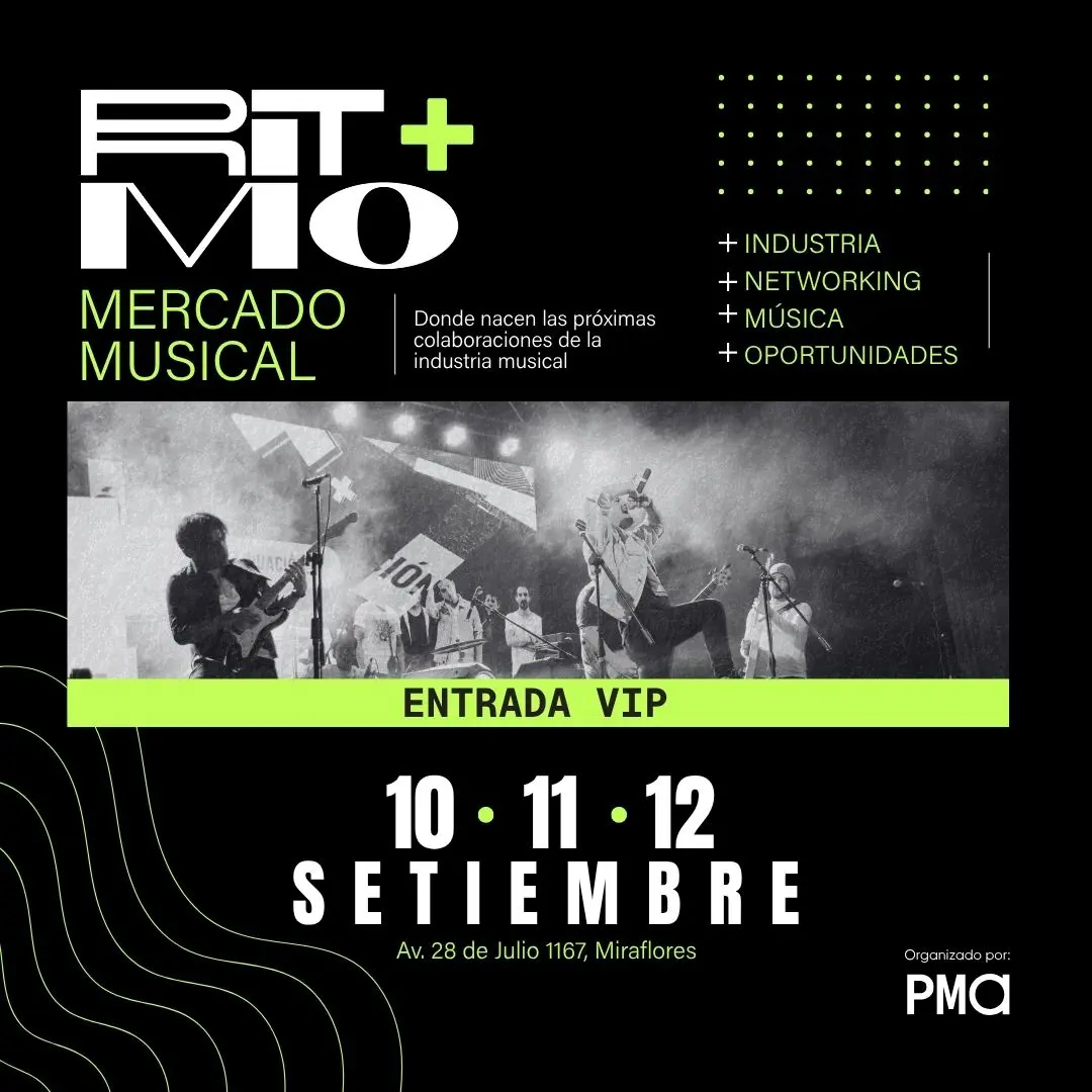 Entrada VIP - Ritmo Mercado Musical 2026